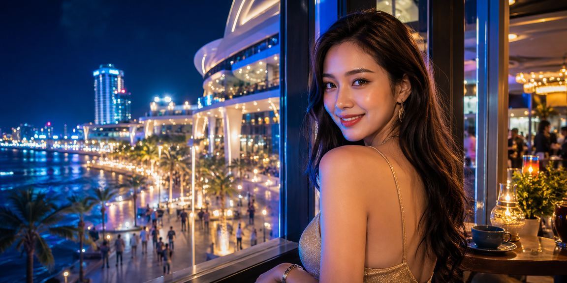 Người chơi tại Đà Nẵng nạp tiền vào tài khoản cá cược qua điện thoại bên ly cà phê
