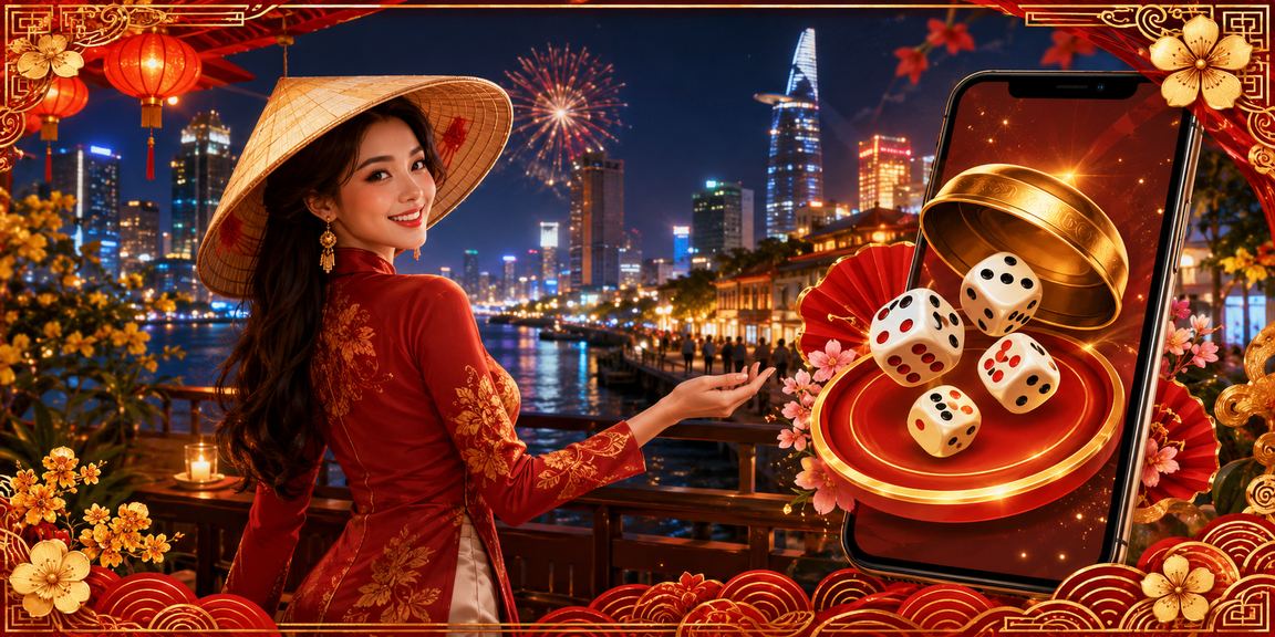 Người dùng tại TP.HCM đội nón lá chơi tài xỉu trực tuyến và kiểm tra ưu đãi hoàn tiền