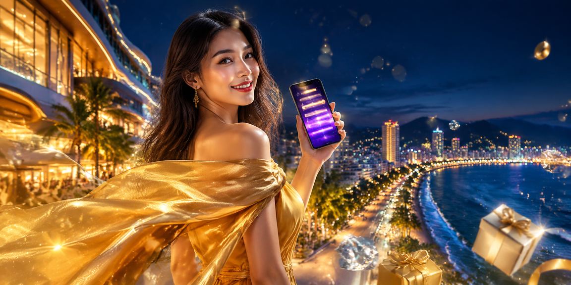 Người dùng tại Quy Nhơn trải nghiệm casino trên điện thoại di động bên bờ biển