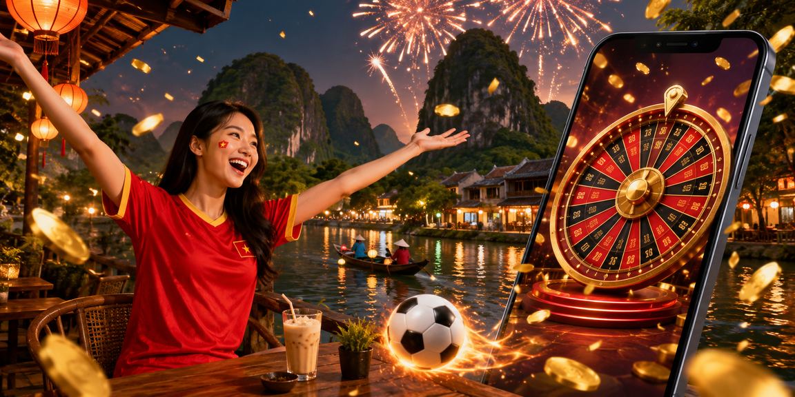 Màn hình casino trực tuyến với giao diện tiếng Việt trên điện thoại